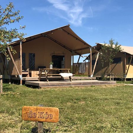 De Hazelaarshof Luxe Glampingtent Bij Natuurgebied De Millingerwaard Kekerdom Dış mekan fotoğraf
