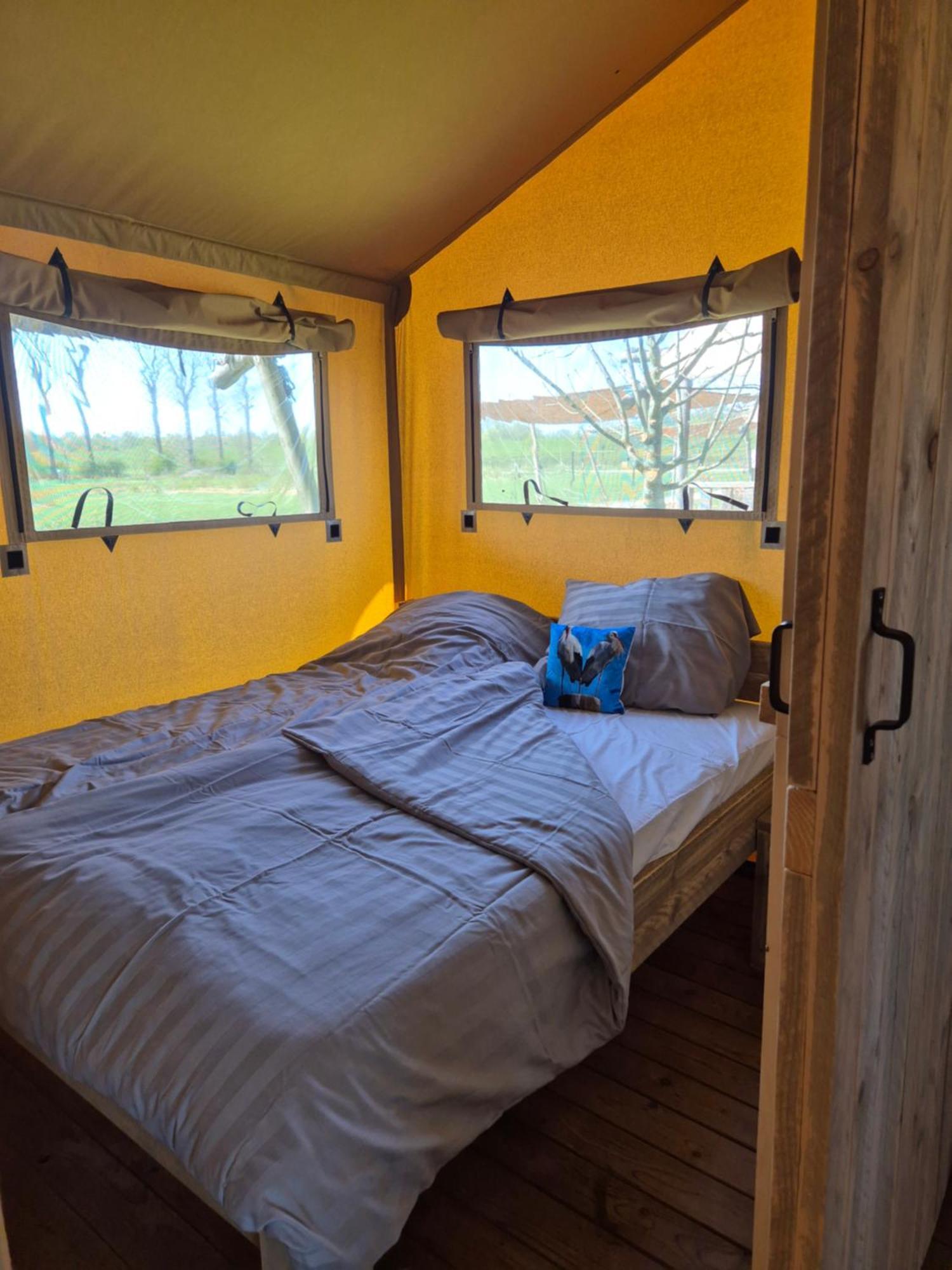 De Hazelaarshof Luxe Glampingtent Bij Natuurgebied De Millingerwaard Kekerdom Dış mekan fotoğraf